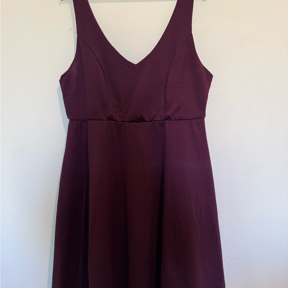 Torrid Deep Purple Mini Dress - 1